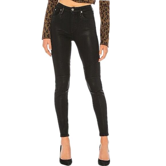 Lovers + Friends Hayden Moto Skinny Jeans - Nelson - Size 27 - Picture 1 of 11